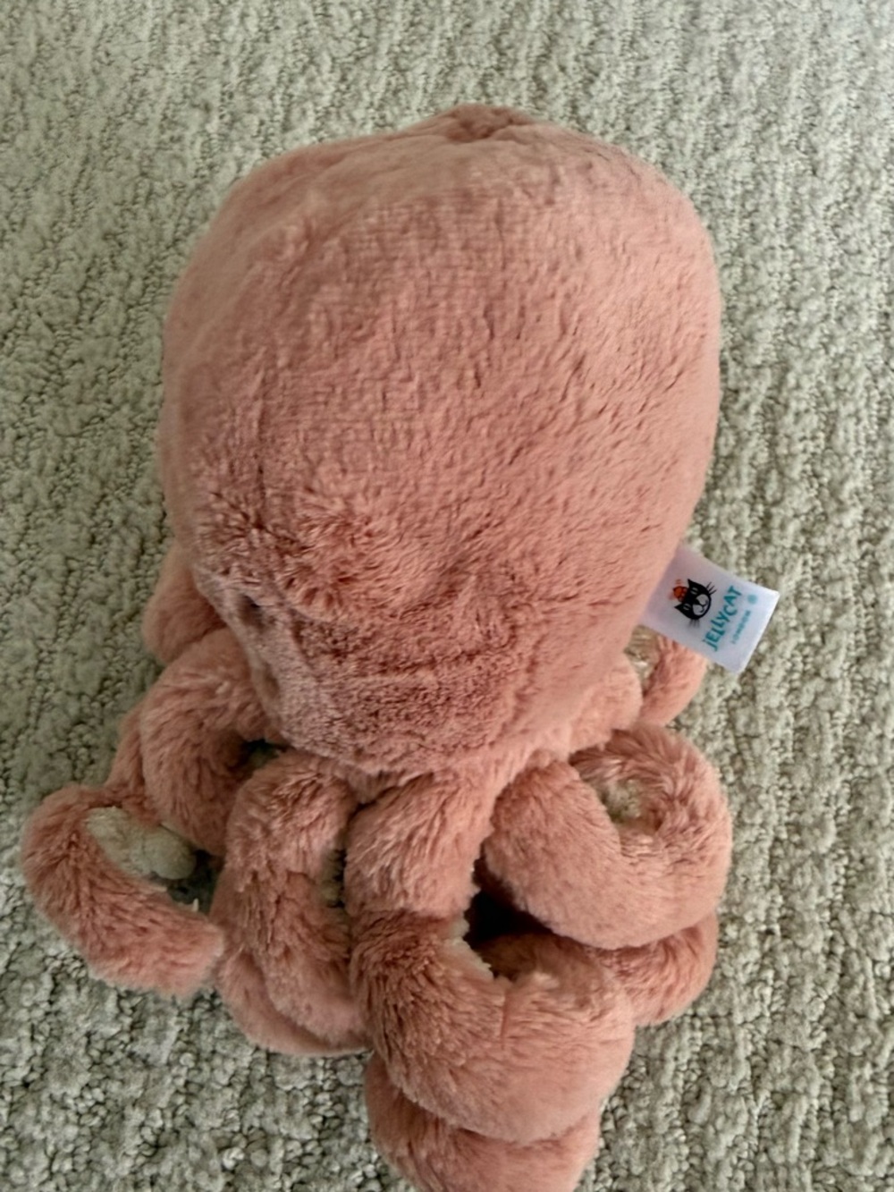 Jellycat Blush Pink Octopus Plush - Picture 2 of 3
